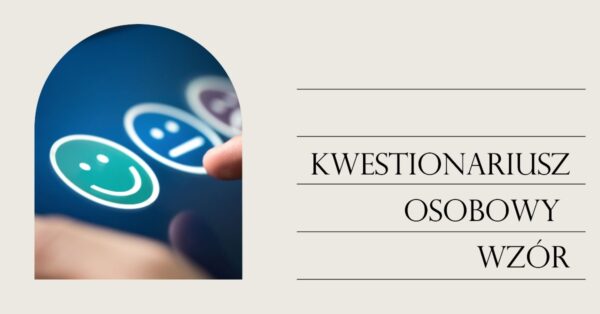 Wzór Kwestionariusza osobowego dla pracownika