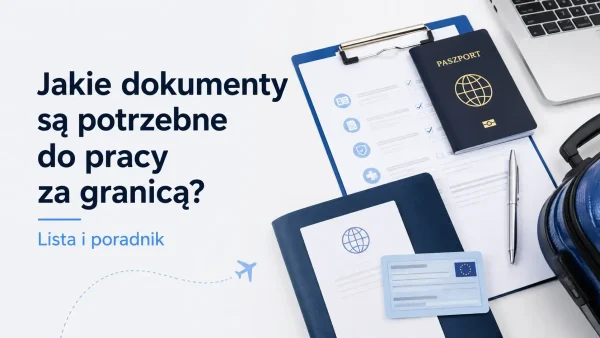 Jakie dokumenty są potrzebne do pracy za granicą